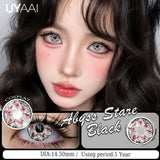 1 Pair Colored Contact Lenses Red Halloween Crazy Eye Lenses Blue Contact Lenses For Role Play Party Yearly