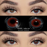 Red Contact Lenses for Eyes Red Color Contact Lenses Makeup Contact Halloween Cosplay Lens Yearly