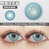 1pair Blue Green Gray Brown Color Contact Lenses Newyork Circle Lens 14.5mm
