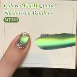 10ml Green Shadowstar Bamboo Cat Magnetic Gel Nail Polish Fruit Series  Soak Off UV LED Nail Art Salon DIY Manicure