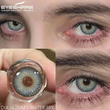 1pair Color Contact Lenses Gray Color Contacts for Eyes Fashion Blue Eye Lenses Yearly Green Eye Contacts Black Lenses