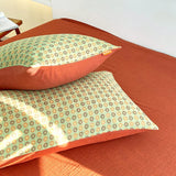 2 PCS Full Cotton Pillowcase Adult Kids Large Size 4 Layers Muslin Cotton Pillowcase Bedding Pillow Case with Zipper