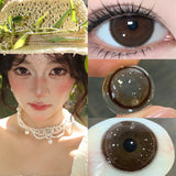 1 Pair New Product Color Contacts Lenses Fashion Soft With Degree Lenses Beauty Pupil Makeup Fast Shiping Year
