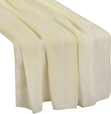 Beautiful Soft Chiffon Table Runner Tablecloth Wedding Bridal Party Home Decor Chair Sash Party Decoration Banquet Supplies 1pc