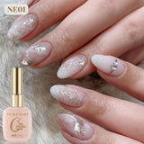15ml Jelly Pink Summer and Spring Gel Nail Polish Semi Permanent UV Gel Polish All For Manicure Soak Off Vernish