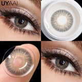 Contact Lenses Gray Cosmetic Eyes Colored Lens Natural Pupils Black Makeup Colored Pupils Beauty Black lenses Woman Makeup