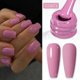 10ml Gold Glitter Gel Nail Polish Crystal Semi Permanent Soak Off UV Gel Varnish Nail Art Manicure Base Top Coat