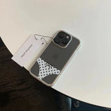Funny Leopard Prints Panties Clear Phone Case for iPhone 15 14 13 16 12 Pro Max INS Creative Y2K Shockproof Back Cover