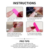 10pcs Handmade French Fake Nails With 3D Phototherapy Flowers Decor Almond Press On Acyrlic Nails Red Blush Gradient False Nails