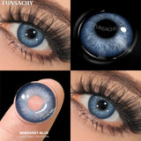Fashion Color Contact Lenses for Eyes 1 Pair Korean Soft Natural Lenses Gray Pupils Eye Makeup Contacts Blue Brown Lens