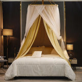 Big Size Double Layers Mosquito Net for Adults Kids Bed Valance Curtain Canopy Round Netting Tent for Home Decoration