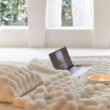 Tuscan Imitation Fur Blanket for Winter Luxury Warmth Super Comfortable Blankets for Beds High-end Warm Winter Blanket for Sofa