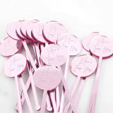 Ikeehome  Personalized Acrylic Drink Cocktail Stirrer Custom Engraved Wedding Party Decoration Logo Cocktail Swizzle Stirrers for Party