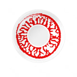 Yearly Use Halloween Contact Lenses For Cosplay Vampire Red Colored Contact Lenses Eye Lenses Blood Makeup Contact Lens