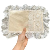 A5 Book Jacket, Lace Lace, High Aesthetic Book Cover, Adapt To The Manual Ledger, Fabric Protective Cover,