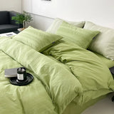 Class A 60S Pure Cotton Bedding Sets Jacquard Cotton Skin Friendly Comforter Cover Set Girl Duvet Cover Set for Queen King Size