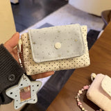 Star Ins Style Korean Fashion Pouch Cute Storage Bag for CCD Camera Makeup Sanitary Napkin Coin Purse Card Holder Lipstick Bag
