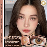 1 Pair Lens Korea Colored Contact Lenses for Eye Color Lenses Big Eye Lenses Brown Lenses Blue Eye Lenses Hotsale