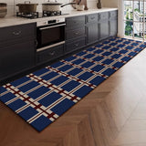 Kitchen Floor Mat PVC Leather Oil-resistant Stain Resistant Foot Mats Home Waterproof Anti-slip Rug Balcony Carpet