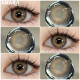 New Fashion Color Contact Lenses for Eyes Brown Eyes Contacts Lenses Colorful Makeup Blue Eyes Lenses Yearly 2pcs=1pair