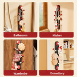 Dopamine Suction Cup Hooks No Drill Wall Hooks-Entryway Behind Door Hanging Clothes Hats KeyStorageOrganizerSuctionStorage Hooks