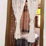 Mosquito-Resistant Door Curtain Beaded  Knot Decorative Finished Product for Girls Bedroom Study Home Toilet Kitchen...