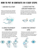 1 Pair Cosplay Contact Lenses for Eyes Anime Crazy Cosplay Contact Lens for Halloween 6 Months Cosmetics Lens