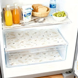 Haitang Flower Refrigerator Pad Waterproof Moisture Proof Non Slip Refrigerator Pad Refrigerator and Kitchen Decoration
