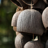Natural Fruit Shell Hand Bell Sound Healing Instruments For Yoga Meditation Sound Healing Sound Closest to Flowing Water