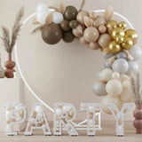 Ikeehome  Heart Shape Metal Wedding Balloon Arch Backdrop Stand Frame Party Decoration Flowers Background Stand