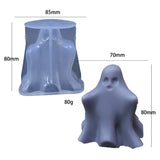 Halloween 3D Ghost Silicone Candle Mold Multi Style Spectre Soap Resin Mould Chocolate Cake Decor Painting Plaster Festival Gift