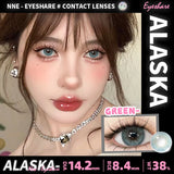 New Colored Contact Lenses 2pcs Fashion Blue Eyes Contacts Gray Beauty Pupils Brown Colorful Makeup Contact Green Lens
