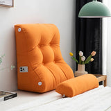 Comfortable Large Backrest for Reading and Watching TV Shows Waist Protection Headboard Soft Bag Cushion Sofa Bed Backrests