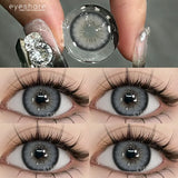 Natural Color Lens Eyes 2pcs Color Contact Lenses For Eye Blue Beauty Contact Lenses Eye Yearly Cosmetic Color Lens