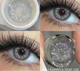 1 Pair Colored Contact Lenses for Eyes Brown Contacts Lenses Fashion Blue Lenses Yearly Gray Pupils Lens Beauty Makeup