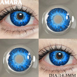 Purple Cosplay Color Contact Lenses Crazy Halloween Fashion Beauty Pupils Role Playing Party Cosmetic Color Lens
