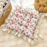 Double Sided Putuan Cushion Rural Lace Breathable Thick Student Office Chair Cushions Home Dining Chairs Tatami Square Seat Mat
