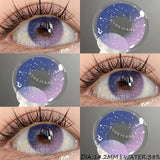 1 Pair Cosplay Contact Lenses for Eyes Colored Fashion Pink Contacts Lens Purple Cosmetic Pupil Yearly Contact Lenses