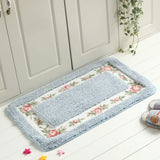 Ins Pastoral Style Bath Mats Bathroom Multiple Sizes Carpets Kitchen Anti-slip Doormat Shower Room Toilet Rugs Floor Area Pads