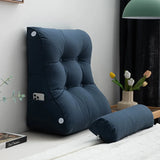 Comfortable Large Backrest for Reading and Watching TV Shows Waist Protection Headboard Soft Bag Cushion Sofa Bed Backrests