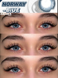 Big Diameter Black Lenses 14.5mm Lenses Colored Contact Lenses for Eyes Big Eye Lenses Natural Look Brown Lenses
