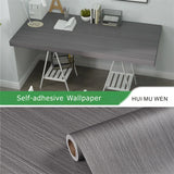 PVC Waterproof Self Adhesive Wallpaper Wall in Rolls Furniture Vinyl Decor Film Wood Grain Stickers For Kitchen Wall Home Decor