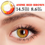 1Pair Anime Contact Lenses For Eyes Chainsaw Man Cosplay Makima Makeup Accessories Pupils Eye Contact Lens