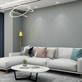 Self-adhesive waterproof Wall Sticker Plain Decor wallpaper diatom mud modern simple Nordic Style background Bedroom Wallpaper