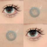 Green Color Soft Natural Lenses Eye Contact Cosmetic Contact Lenses 2Pcs