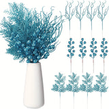18Pcs Artificial Berry Branch Chritsmas Decoration Chritsmas Tree Ornaments for Home Decor Navidad New Year 2025 Decor Accessory