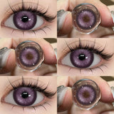 1 Pair Color Contact Lenses for Eyes Cosmetic High Quality Blue Lenses Green Contact Fashion Cosmetic Eye Contacts