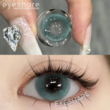 Natural Grey Color Contact Lenses for 1-Year Wear Small Pupil Brown Korean Style Lens for Eyes Beauty Makeup