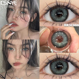 2Pcs New product  Color Contact Lenses natural lenses Soft Lens EyeBeauty Pupil ﻿