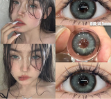 2Pcs New product  Color Contact Lenses Myopia Degree -0.00 to -8.00 natural lenses Soft Lens EyeBeauty Pupil ﻿